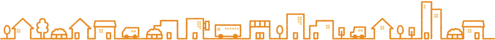 町並み（オレンジ）
